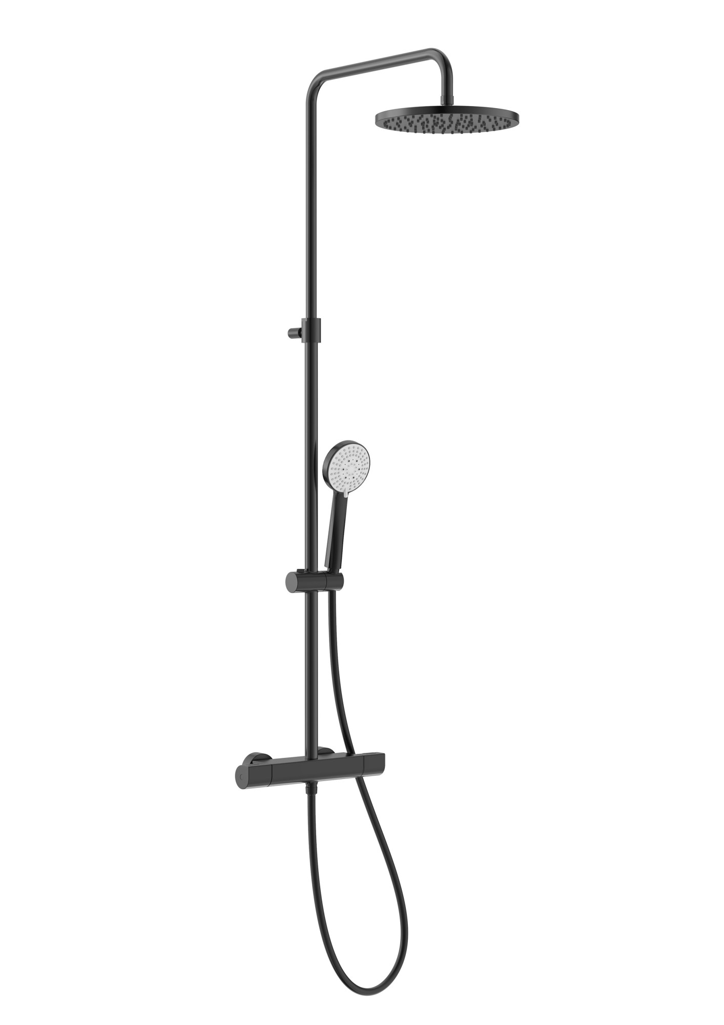 A5A9A2ENM2 ROUND - Душевая стойка с термостатом ROCA Even