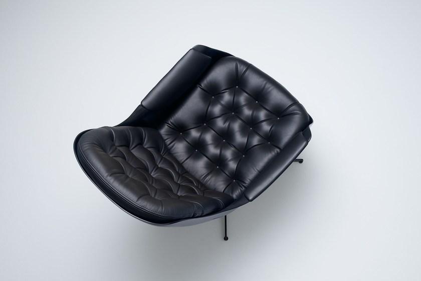 Sits Кожаное кресло с 4 спицами и подлокотниками Birds sun-id-1409759 - Вид №1