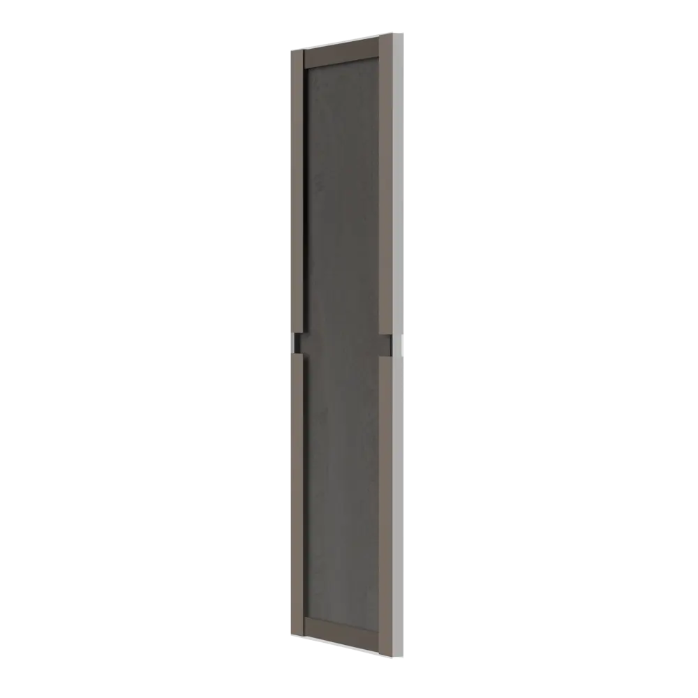 Дверь-купе KONSENSA 244.5x60.4 см МДФ цвет бетон профиль черный 89443966 STLM-2164913  - Вид №7