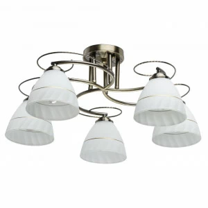 Потолочная люстра De Markt City Нежность 676013705 DE MARKT НЕЖНОСТЬ 328381 Белый