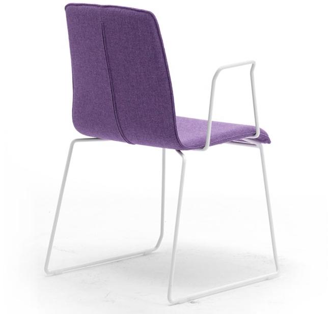 Leyform Тканевый съемный стул с подлокотниками Zerosedici 04501  - Вид №3