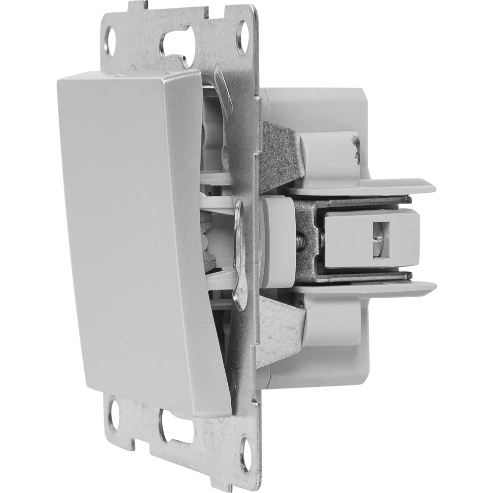 Выключатель GUSI Electric серебристый для скрытого монтажа 83864224 Ugra STLM-0045159 - Вид №4
