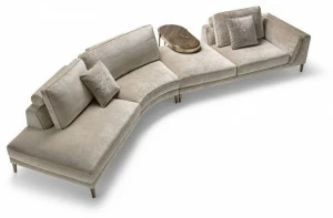 OPERA CONTEMPORARY Изогнутый диван из ткани