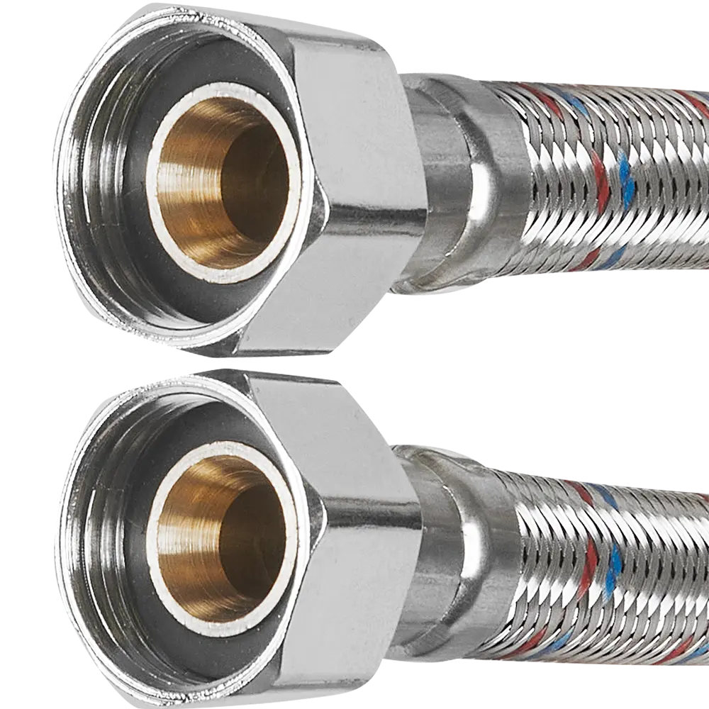 Гибкая подводка для воды Aquabeam 3/4" гайка - гайка 100 см STLM-2056331 - Вид №1