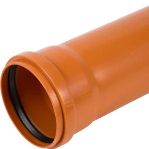 Труба раструбная наружная Пиарком SN2 110x1000 мм