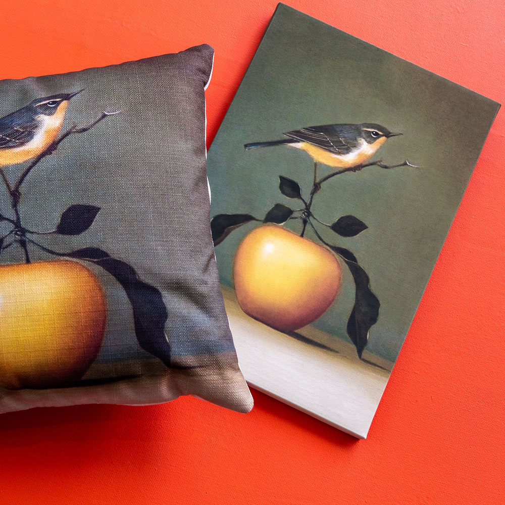 6111203 Картина «Мистер Яблочков» (холст, галерейная натяжка) Object Desire  - Вид №3