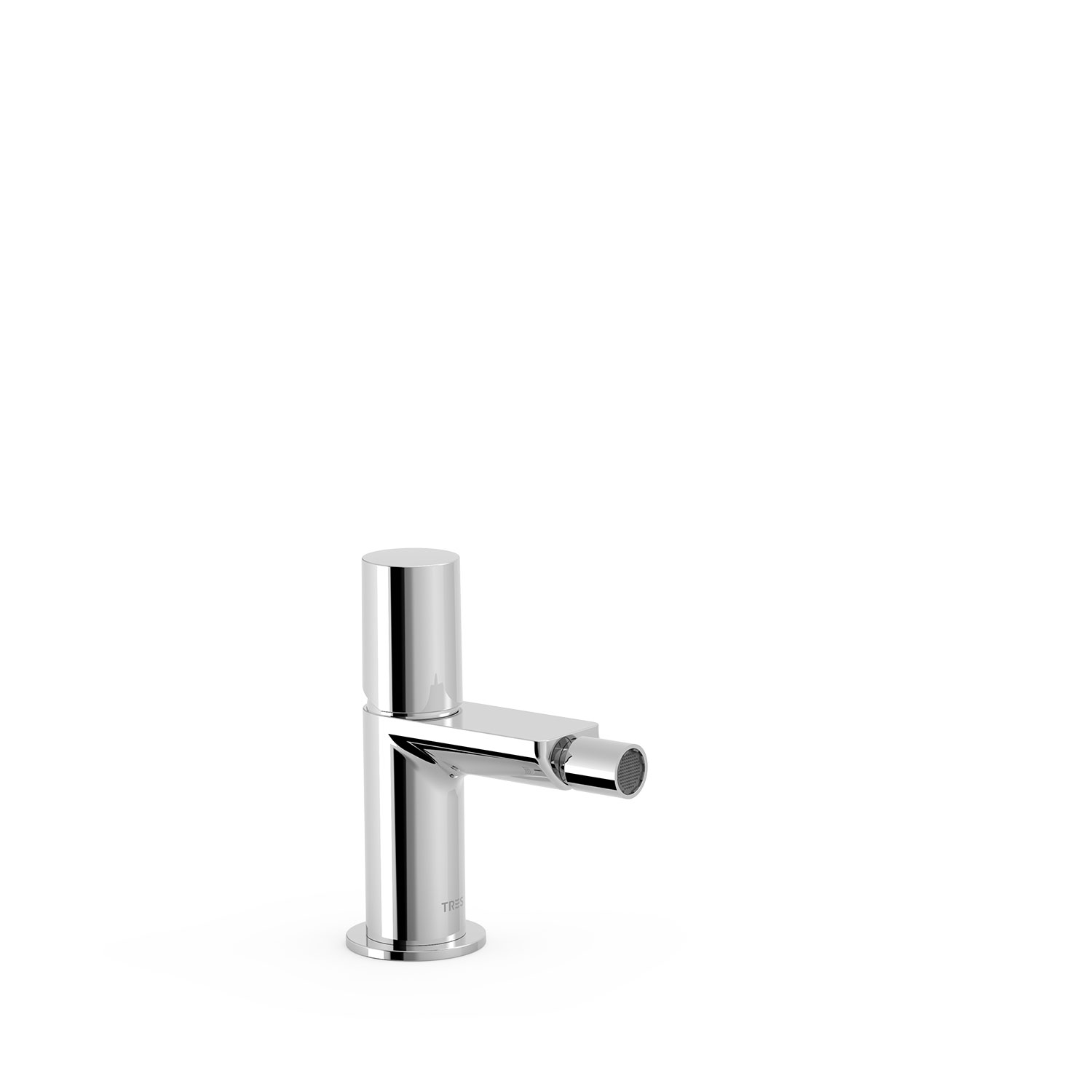 МАКСИМАЛЬНЫЙ смеситель для биде с одной ручкой и автоматическим сливом-06122001D TRES 