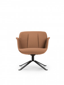 HV 7090 Armchair with 4-spoke steel base True Design Hive