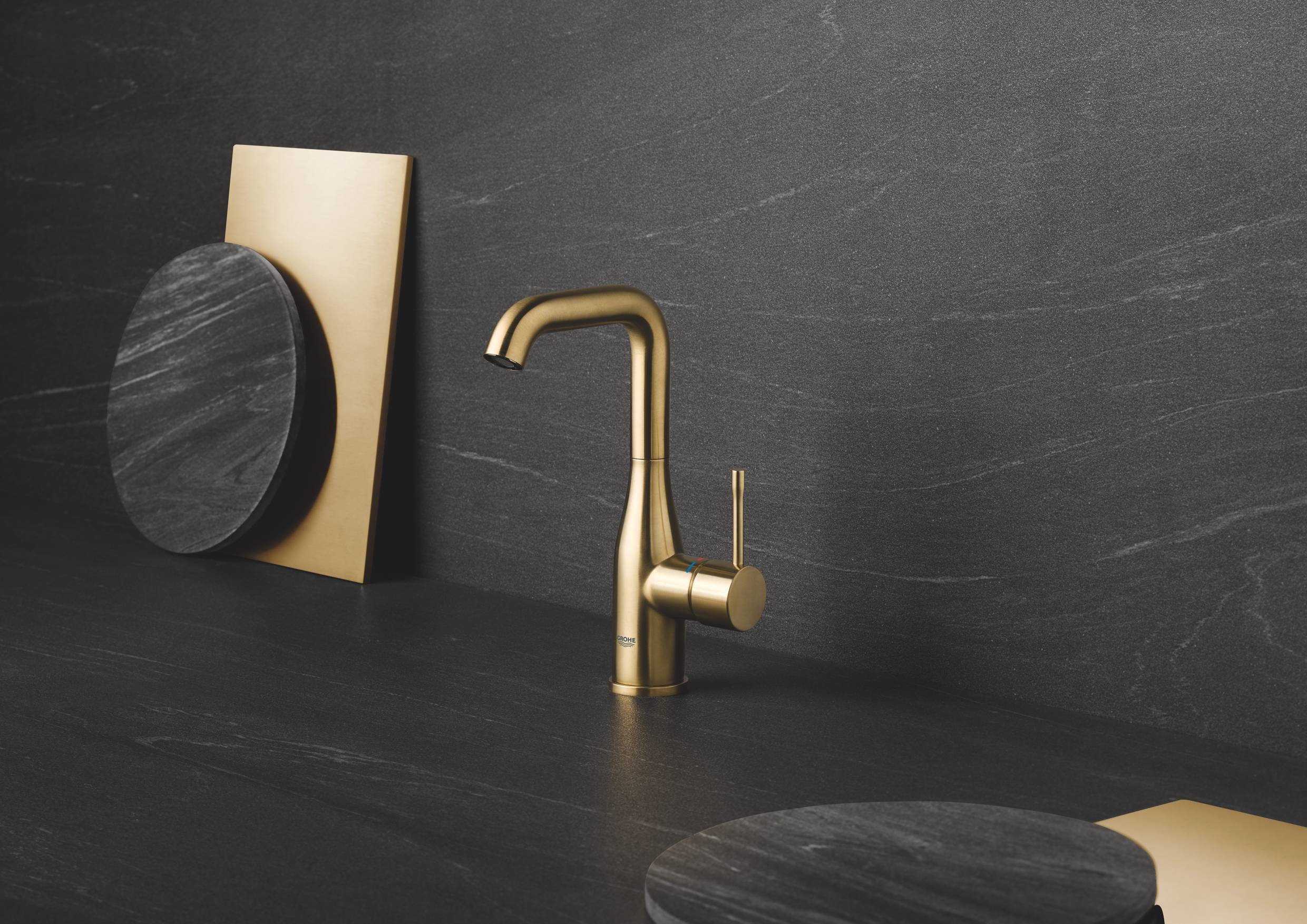 Смеситель для раковины GROHE Essence New, холодный рассвет матовый (32628GN1) - Вид №2