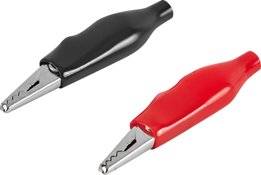 Зажимы-крокодилы Santreyd DAC-5A-40-H2 с изоляцией, 2 шт 87660262