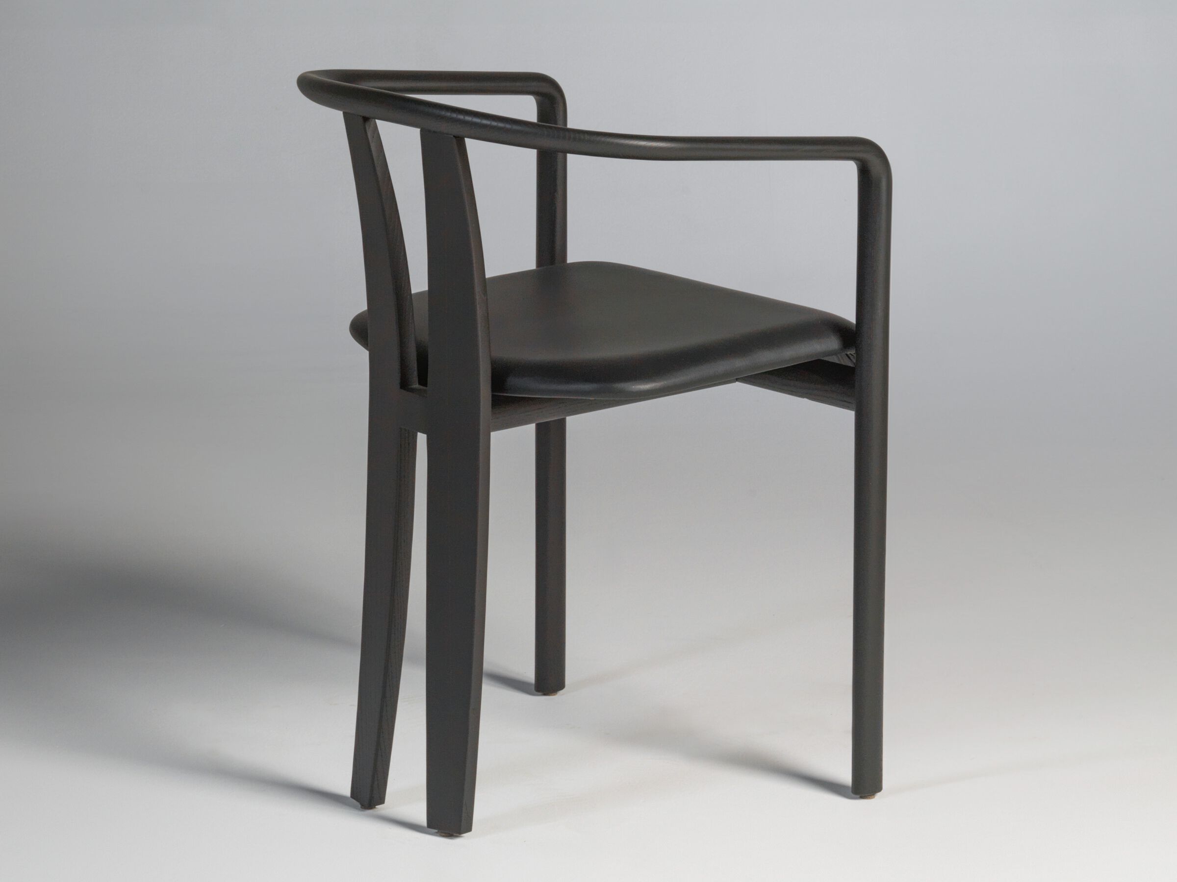 Стул из массива дерева с подлокотниками Alinea Design Objects TWIN ARCH-00025611 - Вид №5