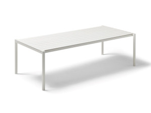 Алюминиевый стол и столешница из керамогранита