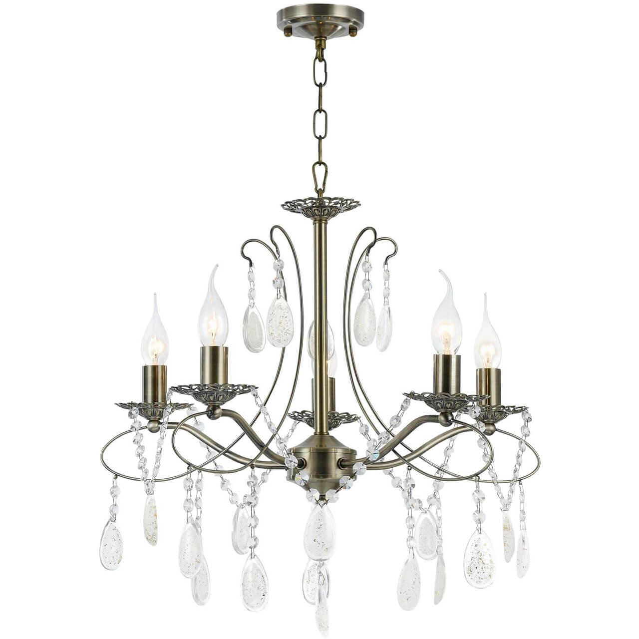 Подвесная люстра Freya Antonia FR2320-PL-05-BS FREYA ANTONIA BRONZE, ДВУХЪЯРУСНЫЕ 187154 Бронза  - Вид №3