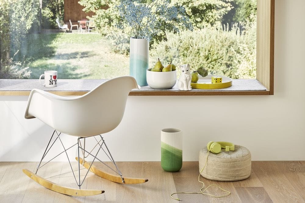 Мягкое тканевое кресло-качалка с подлокотниками VITRA Eames Plastic Chair ARCH-00023828 - Вид №10