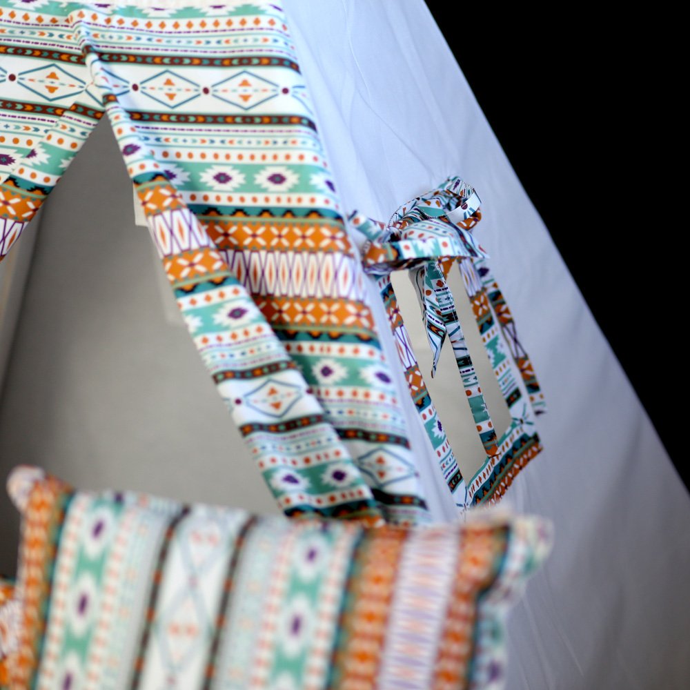 Подушка Aztec 40 х 40 см VAMVIGVAM AZTEC 281800 Оранжевый;голубой Santreyd - Вид №7