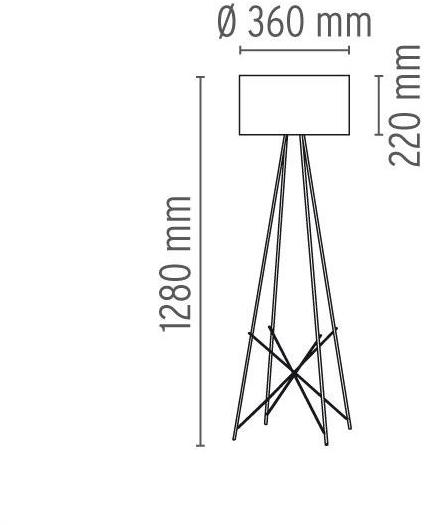 Flos Торшер из хромированного металла Home collection - pavimento sun-id-1511636 - Вид №14