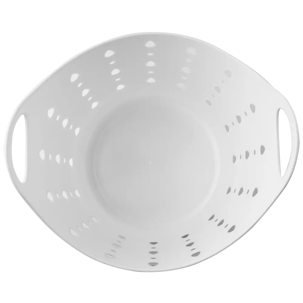 Корзина для белья Berossi CubaLibra ИК 74901000 10 л цвет снежно-белый STLM-2146866 - Вид №3