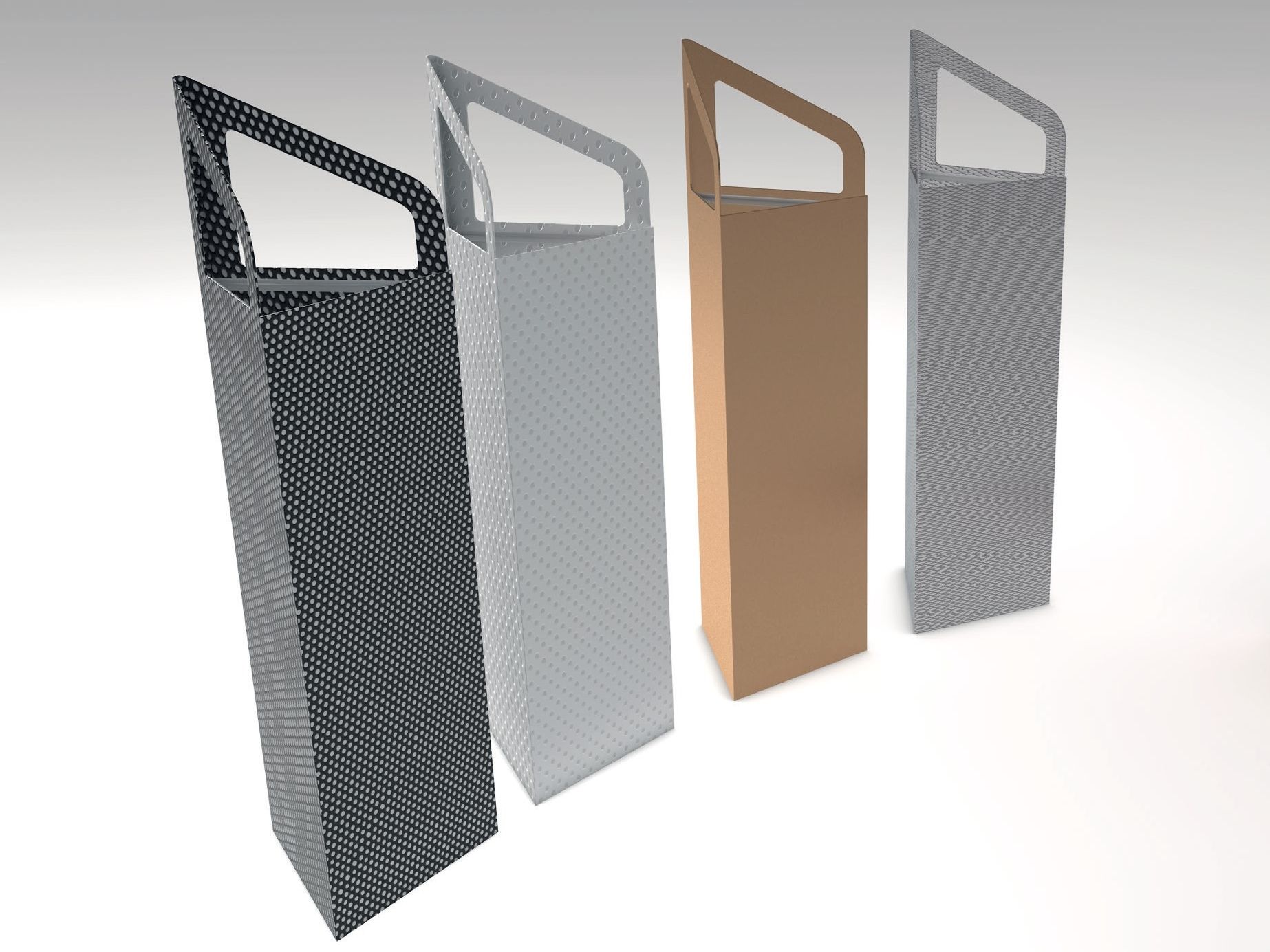 Стальная стойка для мусора / зонт Viscio Urban Design VERSA V1 ARCH-00126083 - Вид №1