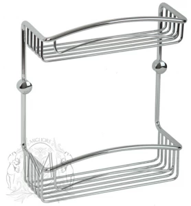 Решетка двойная MIGLIORE Complementi ML.COM.CR-50.602 - хром