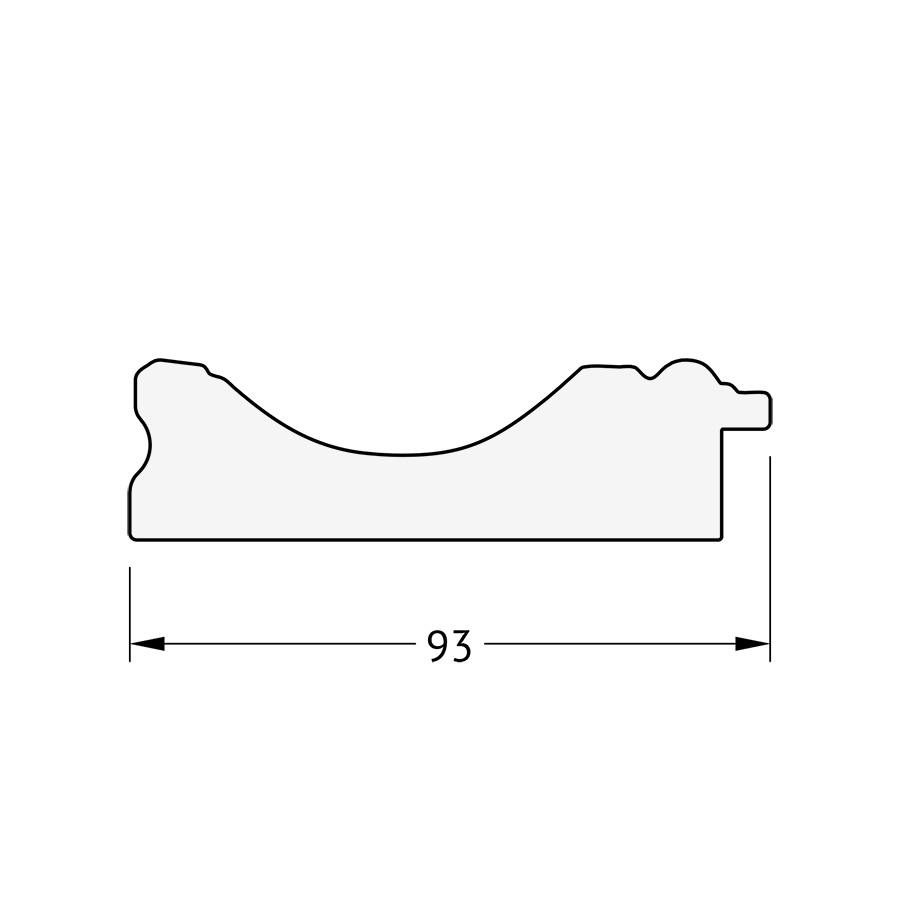 BY 1288 Зеркало с фацетом в багетной раме - серебряный акведук 93 mm EVOFORM Exclusive - Вид №3