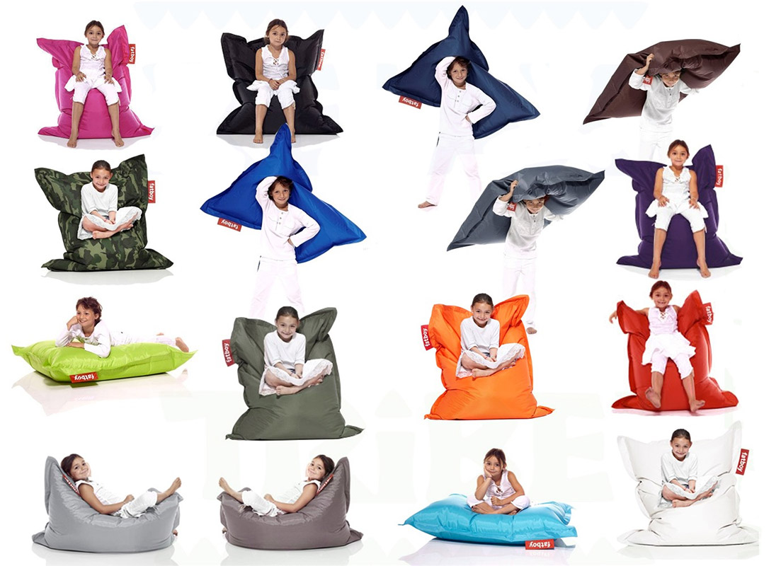 Кресло-мешок детское Fatboy Junior ярко-зеленое 9000519 - Вид №3