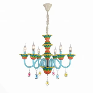 Детская подвесная люстра SL674.783.06 ST LUCE  326477 Зеленый