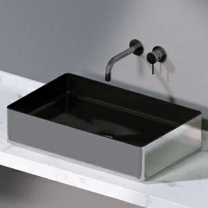 L620253 Накладная раковина на столешницу  прямоугольная A. e T. Italia Fly
