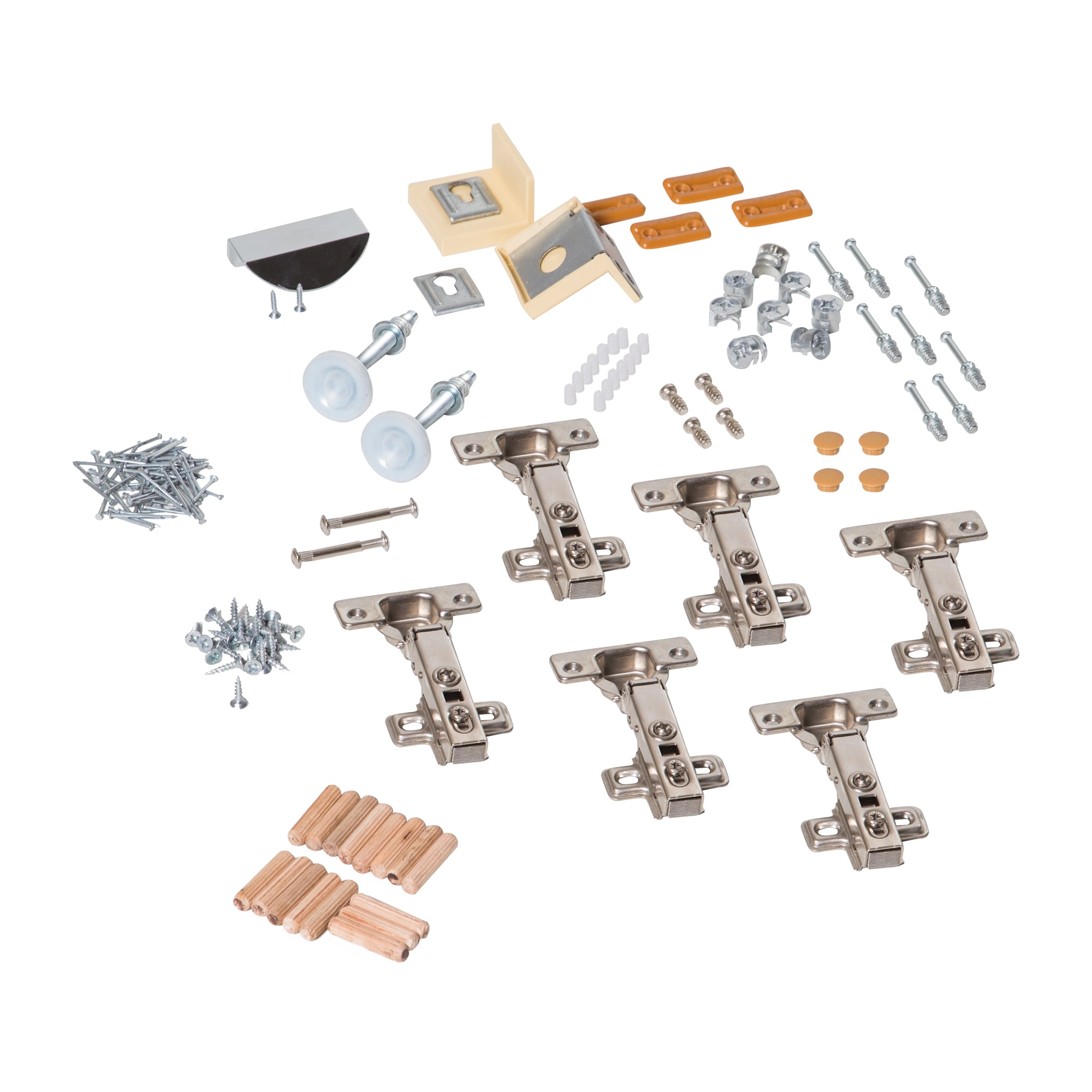 18662871 Каркас углового шкафа Лион 84x84x232 см цвет дуб сонома Santreyd  - Вид №1