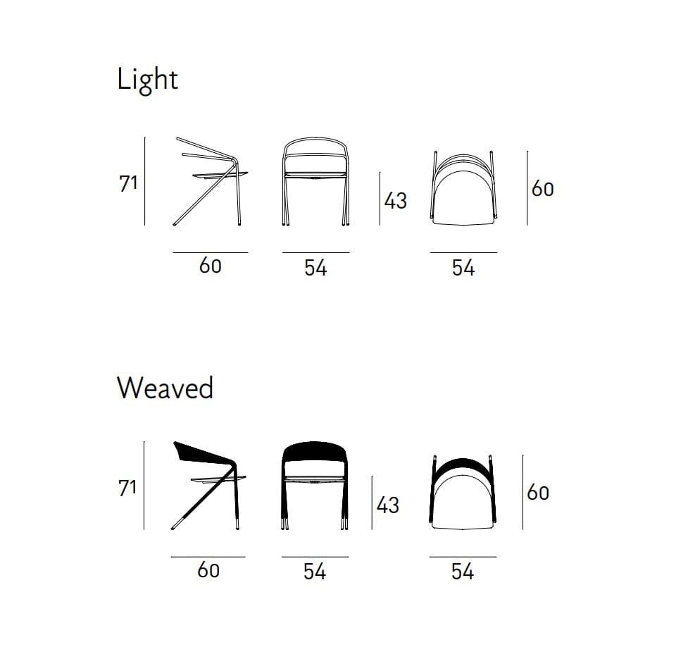 Веревочный стул с подлокотниками Living Divani GEORGE'S ARCH-00082373 - Вид №7