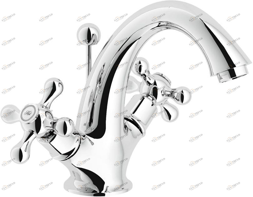 Nobili Rubinetterie Смеситель для раковины на одно отверстие Grazia Grc5118/6cr