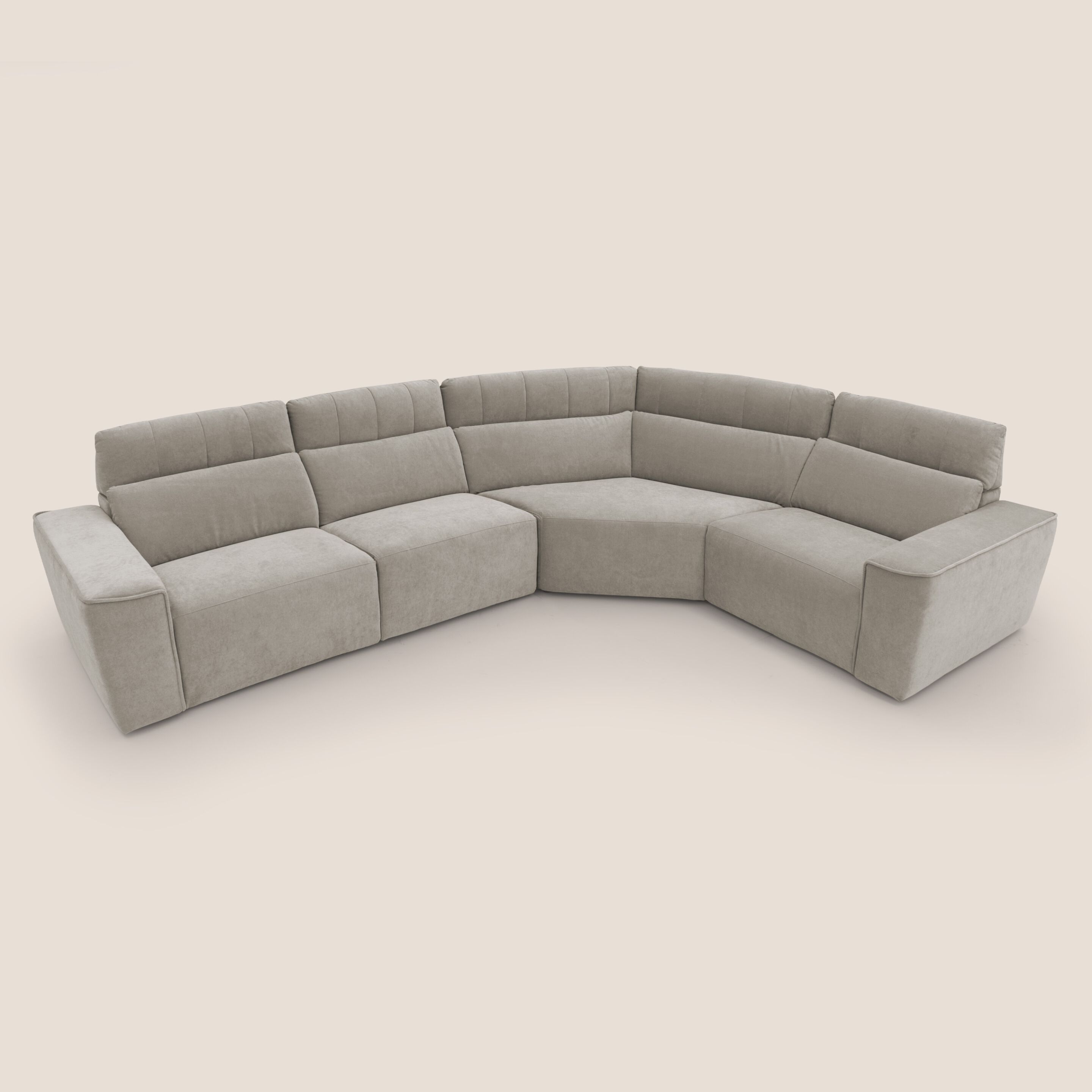 Угловой диван с откидной спинкой из ткани Divani.Store Clark ARCH-00090714 - Вид №131