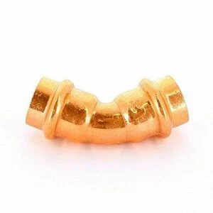 Угол 45° пресс 18 медный IBP