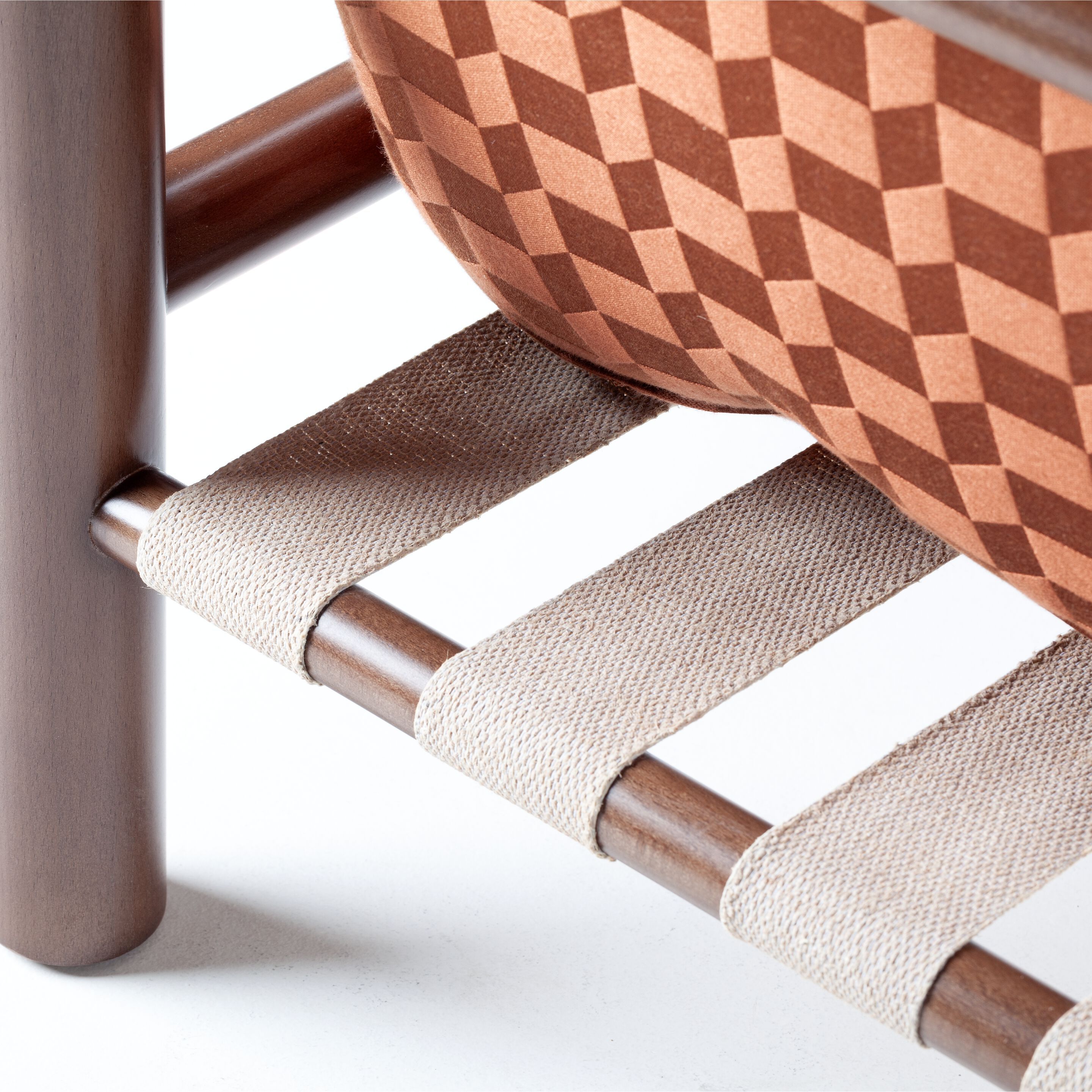 Тканевое кресло с подлокотниками Mambo Unlimited Ideas JAMES ARCH-00144944 - Вид №2