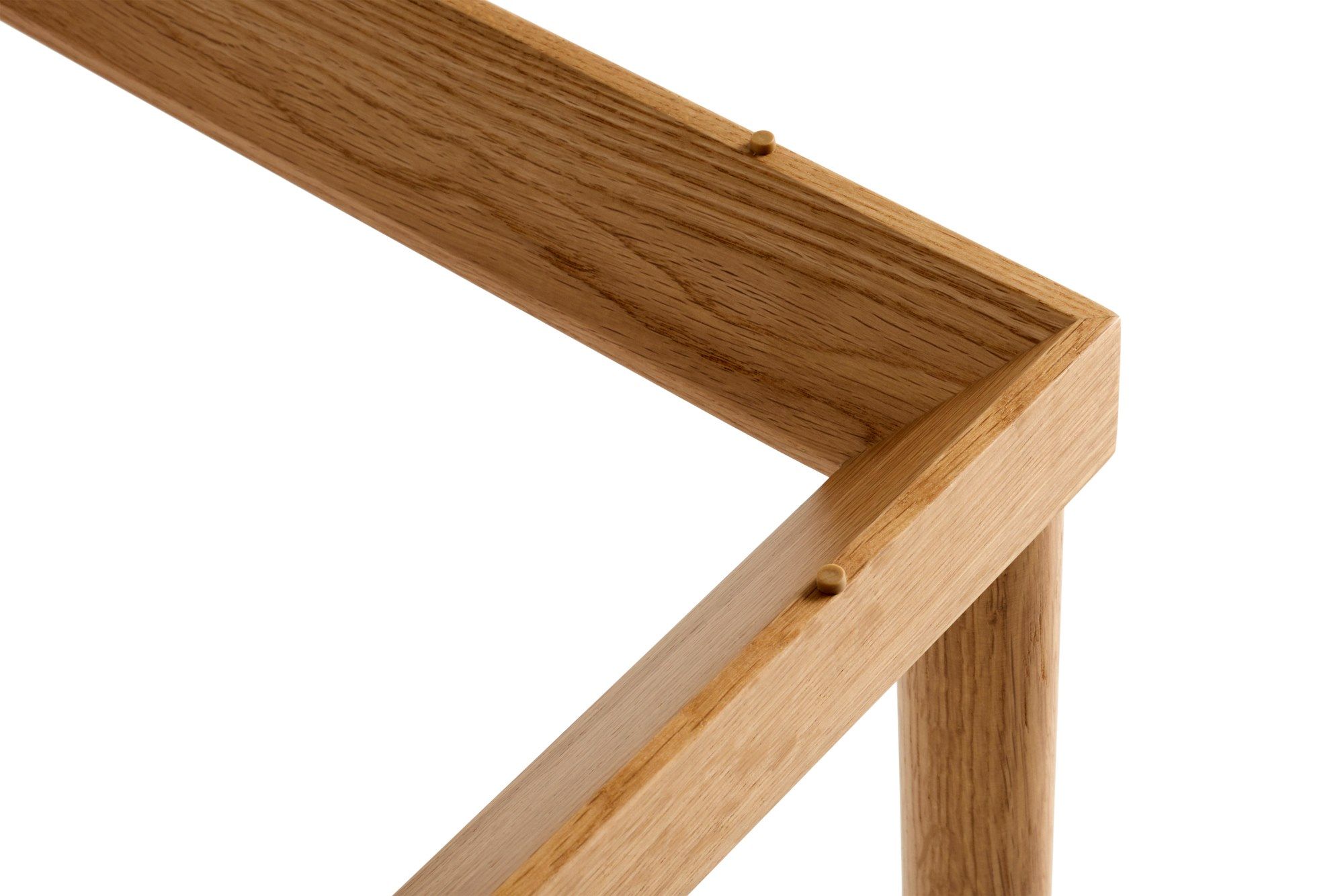 Деревянный и стеклянный квадратный низкий журнальный столик Hay KOFI ARCH-00099478 - Вид №70