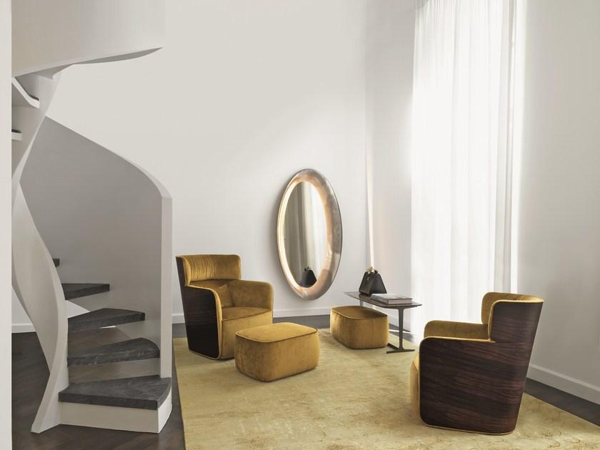 Flou Кресло из ткани с высокой спинкой Softwing sun-id-1404646 - Вид №1