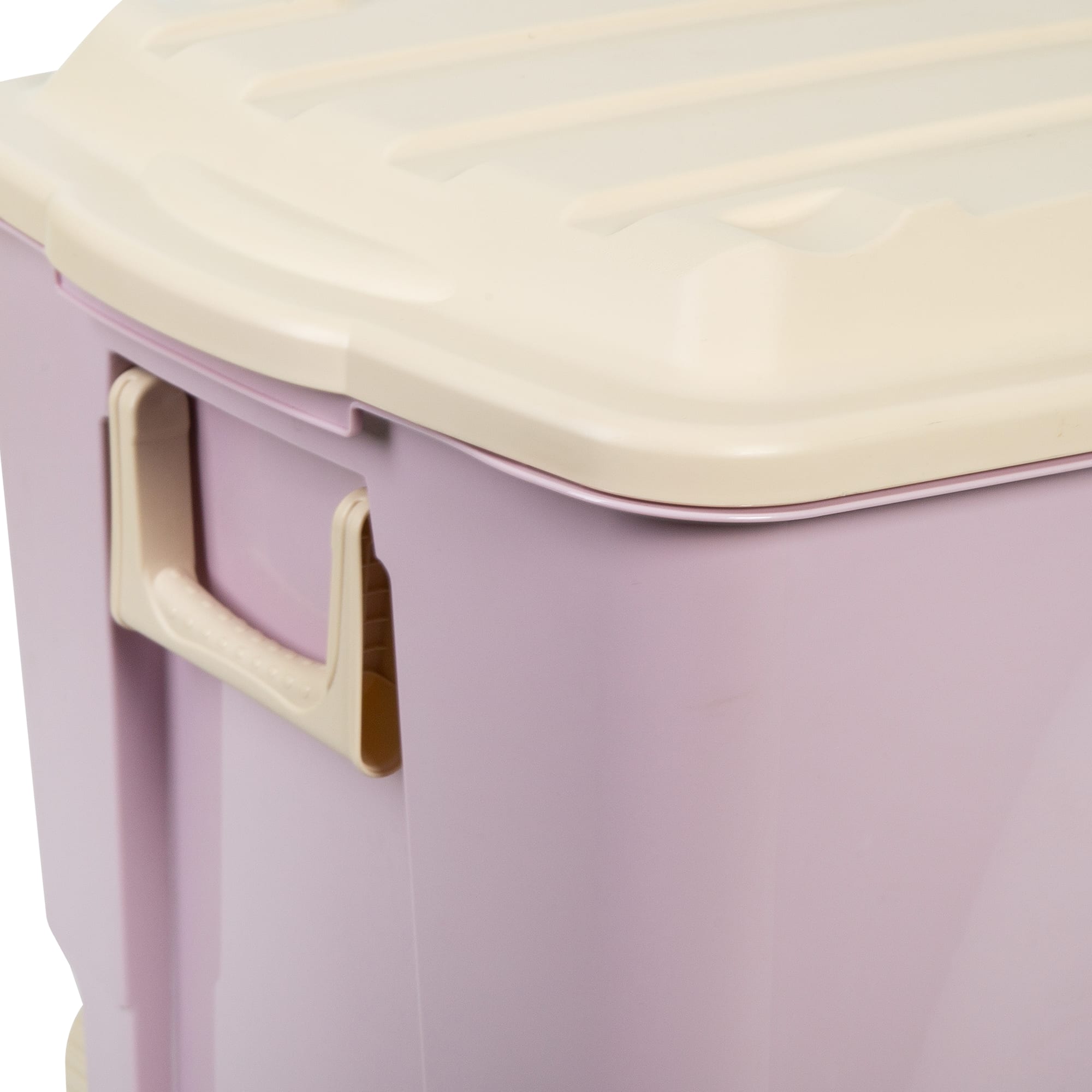 82472546 Ящик для игрушек 685х395х385 мм 66,5 л, цвет розовый Пластишка Santreyd  - Вид №3