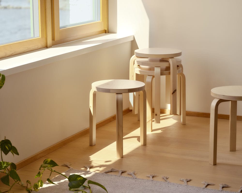 Деревянный штабелируемый стул Artek лес ARCH-00048877 - Вид №6