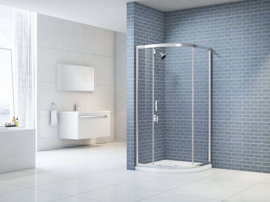 Душевой уголок KA1Q100 Merlyn MERLYN IQ Хромированный 