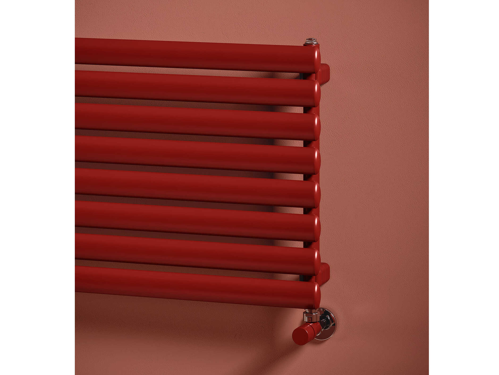 Стальной горизонтальный мебельный радиатор с эллиптическими трубчатыми элементами Irsap Ellipsis ARCH-00049973 - Вид №1