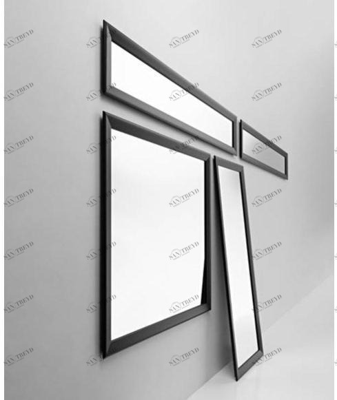 Casamania & Horm Настенное или напольное зеркало в алюминиевой раме Yume sun-id-1490920