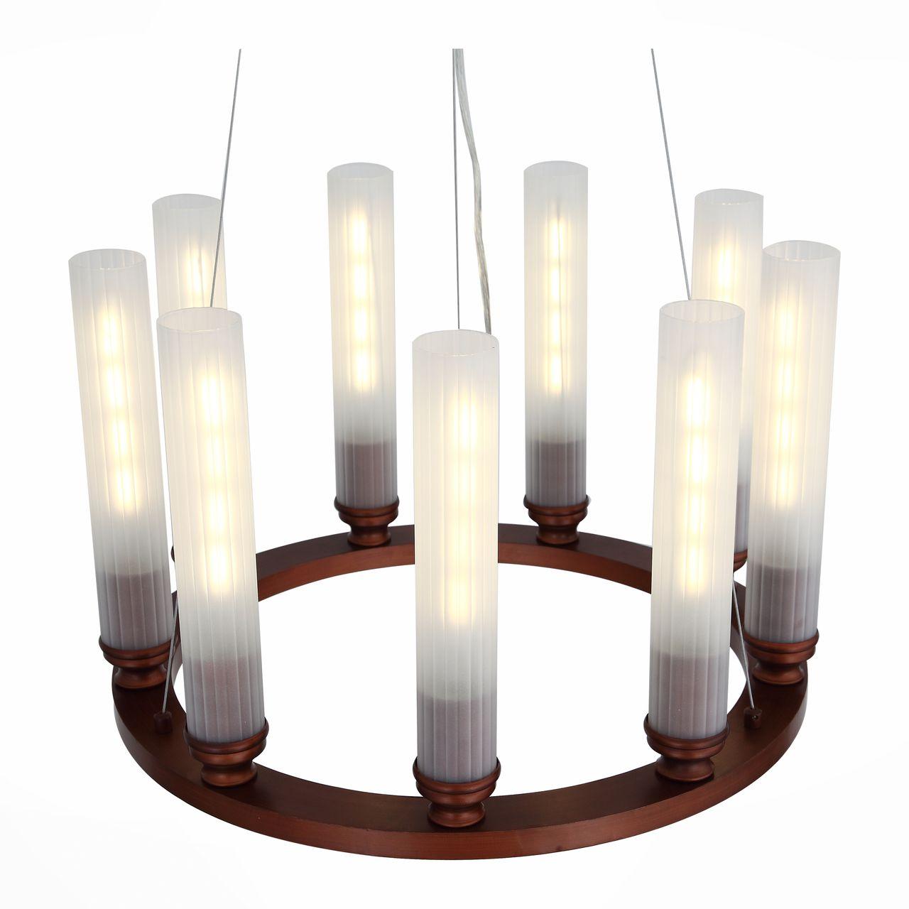 Подвесная светодиодная люстра ST Luce Unica SL262.703.09 ST LUCE ДИЗАЙНЕРСКИЕ, UNICA 118263 Белый  - Вид №2