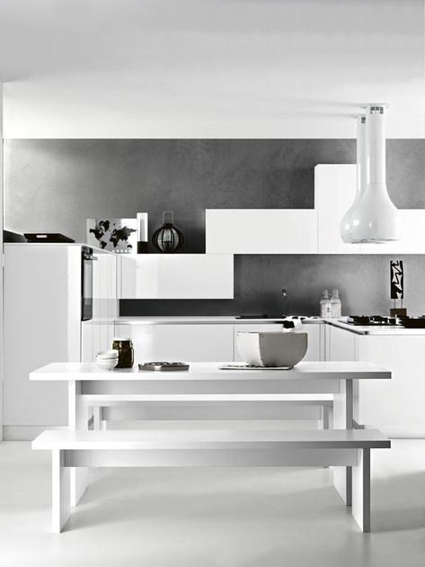 Лакированная кухня Ariel Santreyd sun-id-1350089 - Вид №1