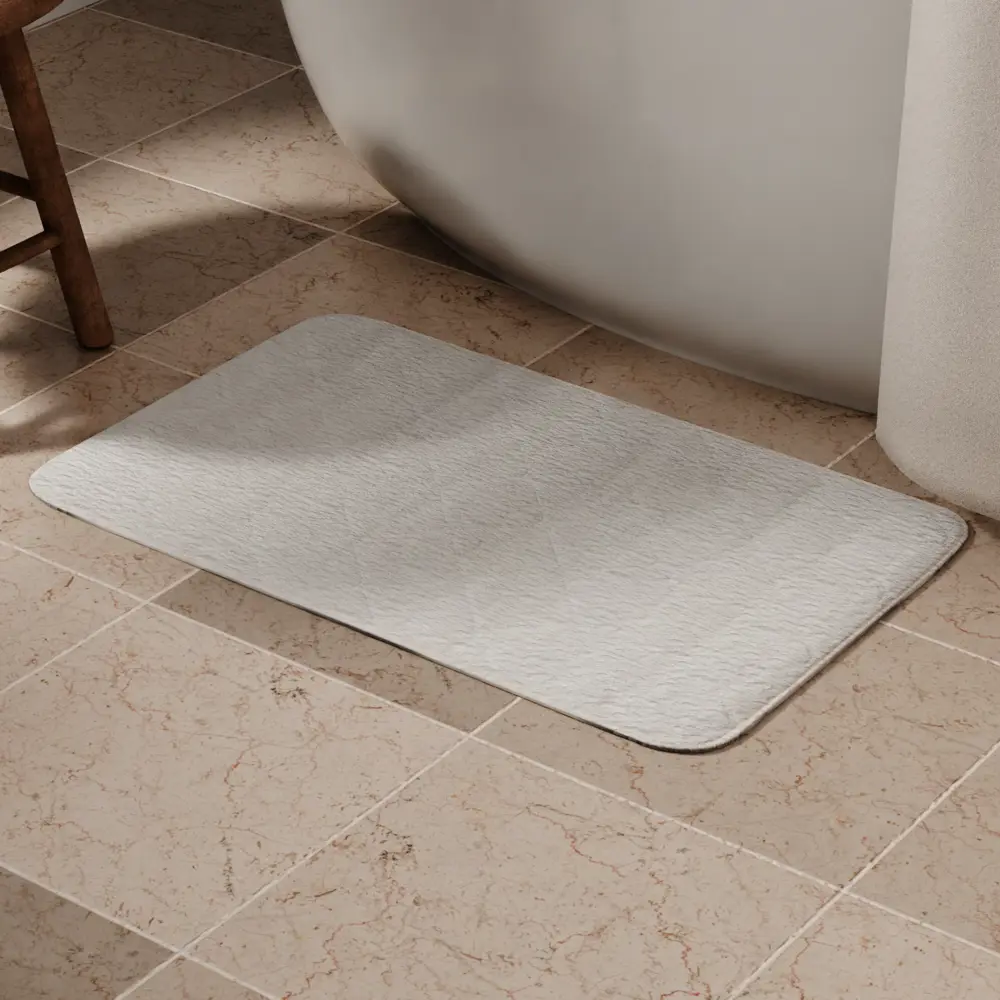 Коврик для ванной VIDAGE Ларго - белоснежная элегантность и комфорт 89373800 STLM-1577786