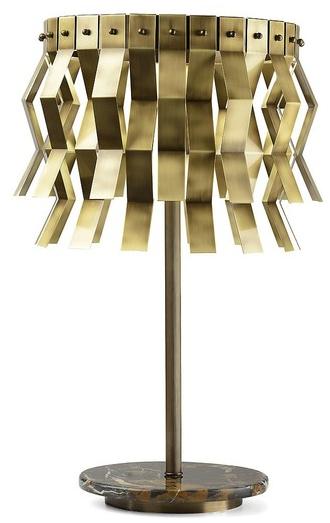 MARIONI Настольная светодиодная лампа из латуни Veronica 02820 - Вид №1