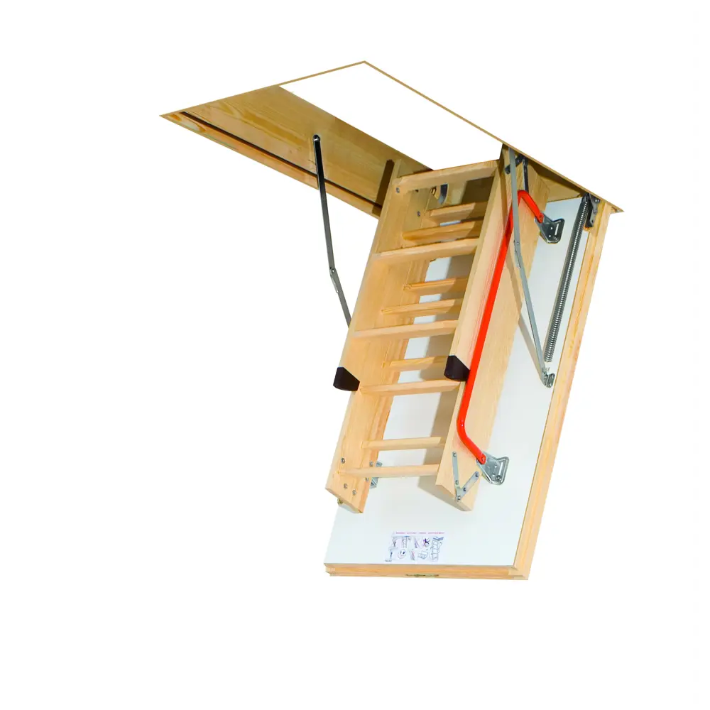 Лестница чердачная складная с секциями LTK 60x120х280 см Fakro STLM-2046960 - Вид №1