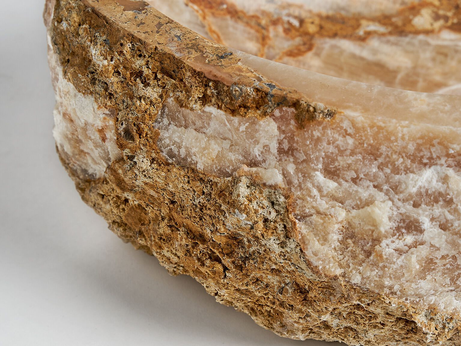 Умывальник с одной столешницей из оникса Vical Home FIONA ARCH-00046610 - Вид №1