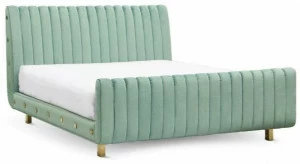 Essential Home Двуспальная кровать с мягким изголовьем Sophia