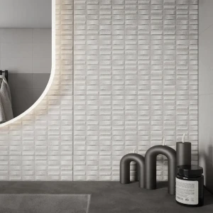 Шахтинская Плитка Урбан: бетонный шик для стен ванной комнаты 89416681