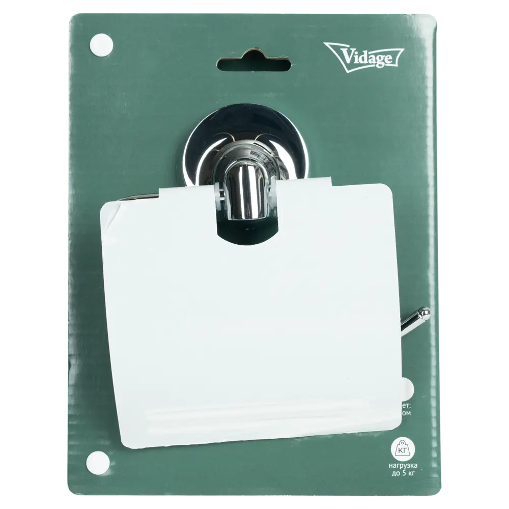 Держатель для туалетной бумаги VIDAGE Ангарка с защитной крышкой 89384599 STLM-1582946 - Вид №4