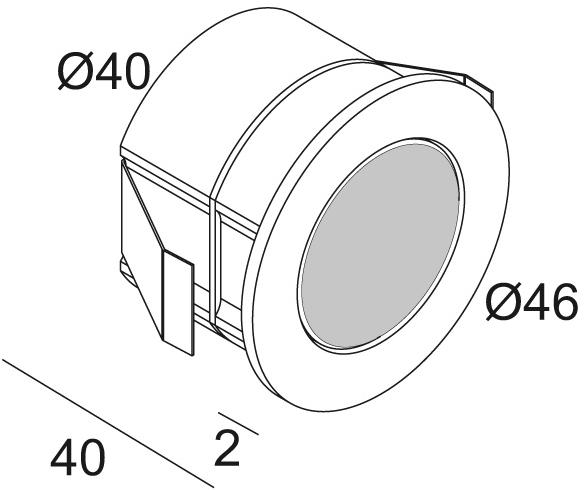 Delta Light Ступенька из анодированного алюминия для улицы Leds sun-id-1483967 - Вид №4